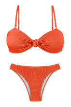 Load image into Gallery viewer, Product Front: Rio De Sol Set Set Paprica Bandeau-Joy Essential
