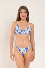 Load image into Gallery viewer, Model Front: Rio De Sol Set Set Pua-Pacifica Hana Sunset
