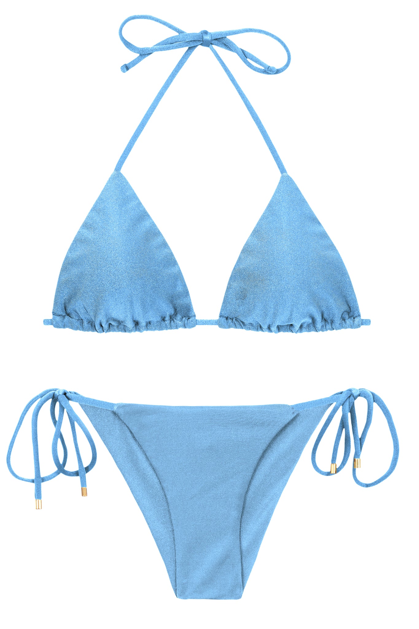 Product Front: Rio De Sol Set Set Shimmer-Baltic-Sea Tri-Inv Cheeky-Tie