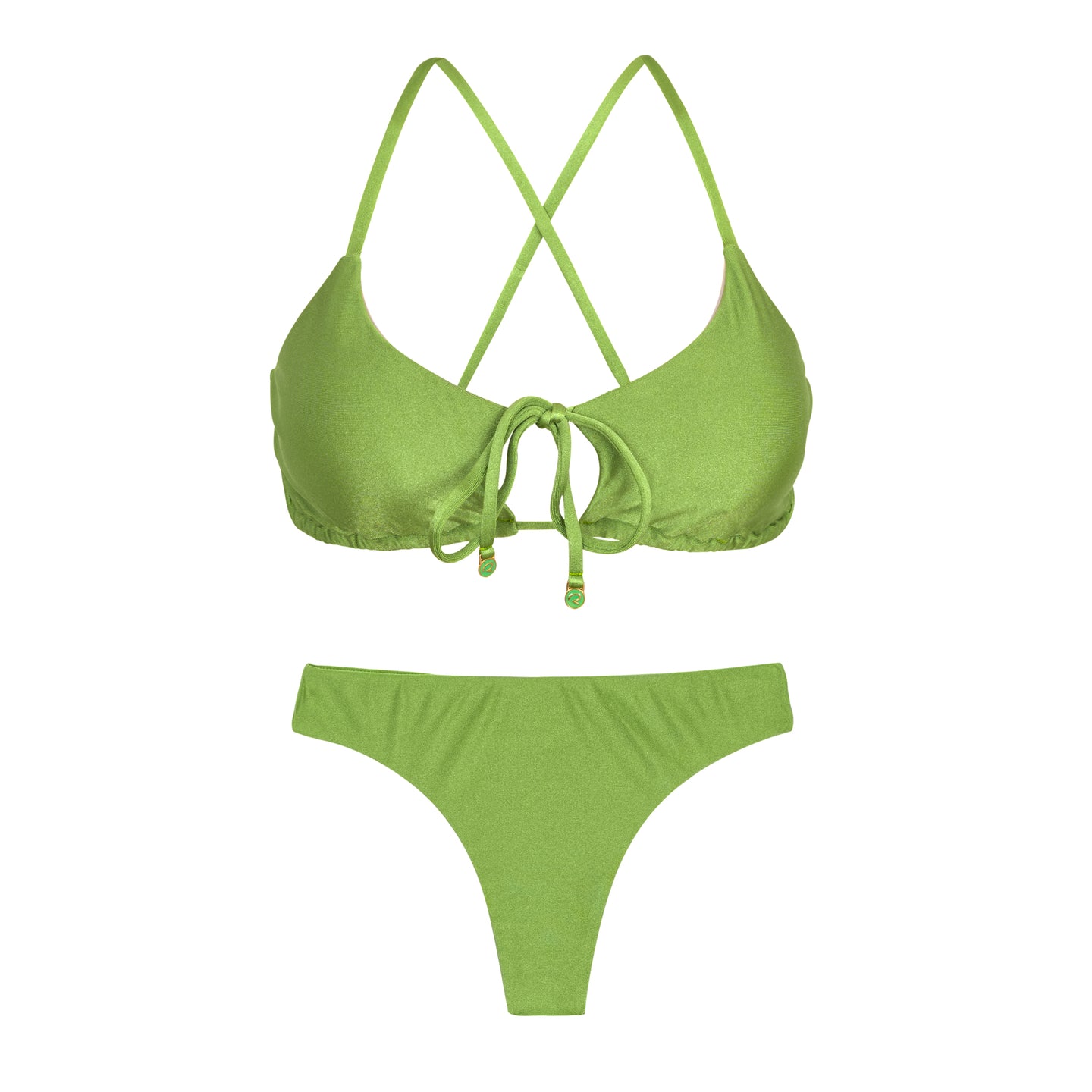Product Front: Rio De Sol Set Set Shimmer-Botanica Tank-Tie Nice-Fio
