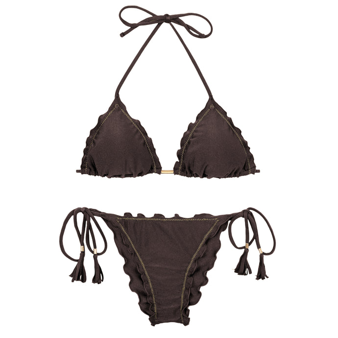 Product Front: Rio De Sol Set Set Shimmer-Coffee Frufru