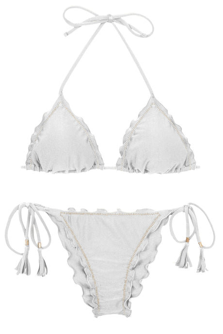 Product Front: Rio De Sol Set Set Shimmer-White Frufru