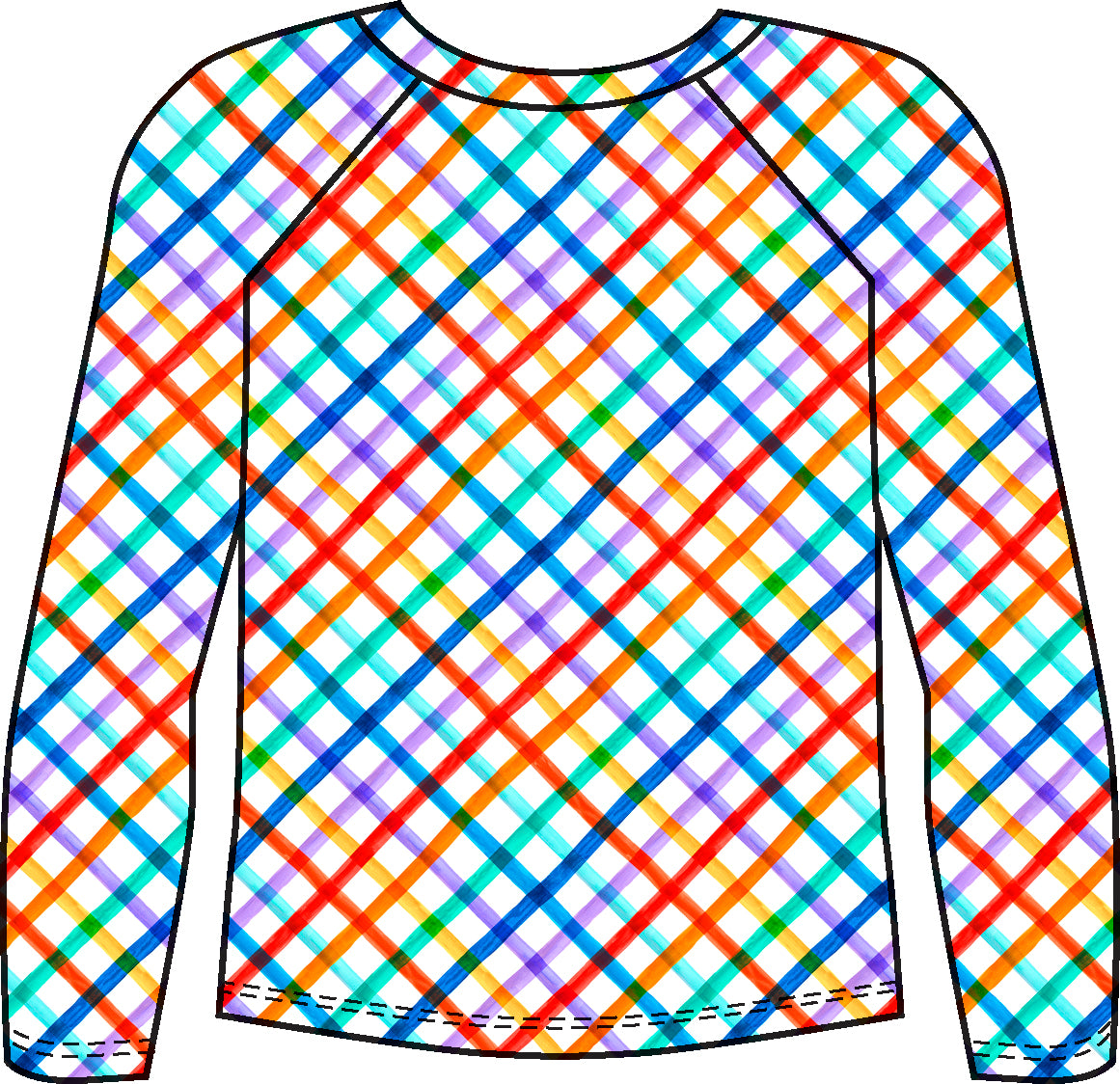 Model Front: Rio De Sol Boy's Swimwear Square Rash-Guard Kids