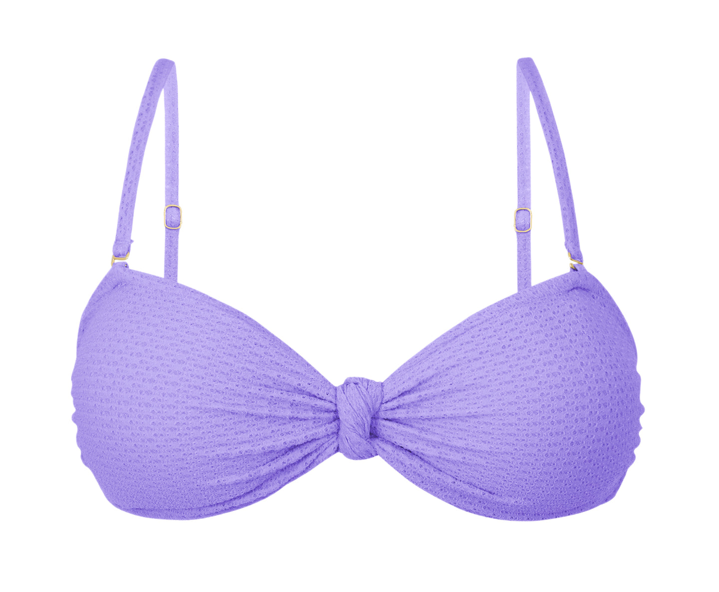 Product Front: Rio De Sol Top Top Bora-Lavanda Bandeau-Joy