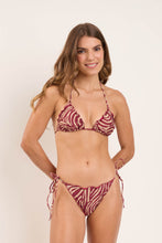 Load image into Gallery viewer, Model Front: Rio De Sol Top Top Dune Frufru
