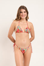 Load image into Gallery viewer, Image 07: Rio De Sol Top Top Floral-Scales Tri-Inv
