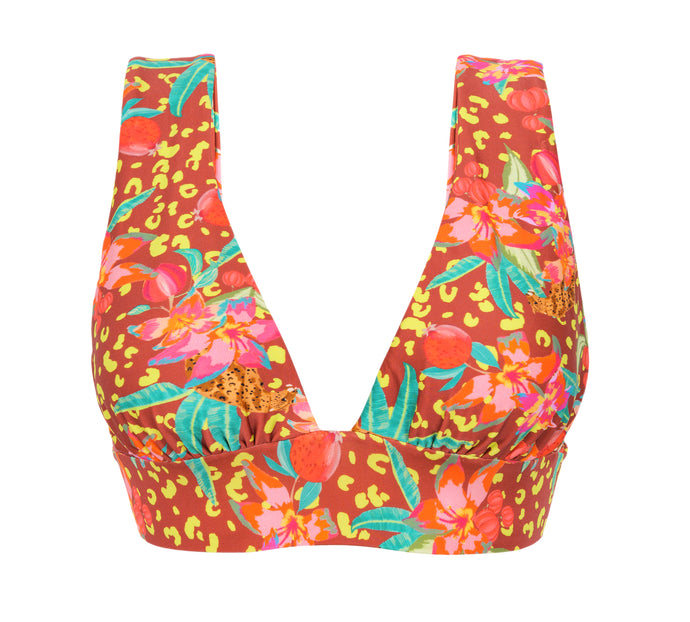 Product Front: Rio De Sol Top Top Tropics Halter-Marina