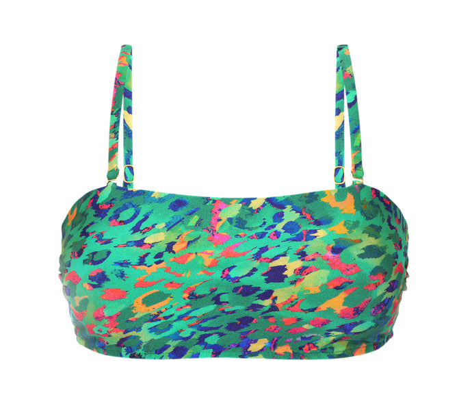 Product Front: Rio De Sol Top Top Wilds Bandeau-Reto