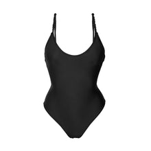 Load image into Gallery viewer, Product Front: Rio De Sol One-Piece Touch-Black Tina
