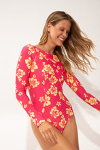 Load image into Gallery viewer, Image 06: Wednesday In Hawaii By Rio De Sol One-Piece Pua-Guava Surf
